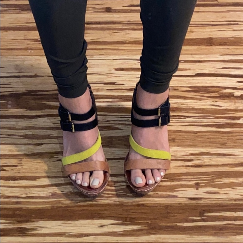 Dolce Vita cork wedge heels, good condition!!